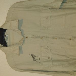 John Banovich Wildlife Artist Long Sleeve Button Up Shirt